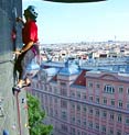 Klettern am Flakturm