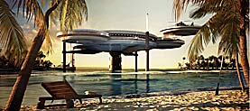 The Water Discus Underwater Hotel