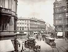 Der Hackesche Markt um ca. 1900