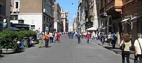 Via del Corso in Rom