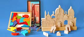 Venezianische Holzpuzzles