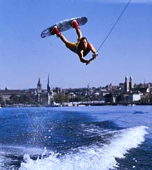 Wakeboarden in Z&uuml;rich