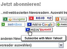 Newsreader Auswahl