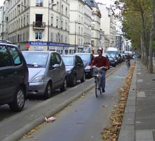 Mit dem Rad durch Paris