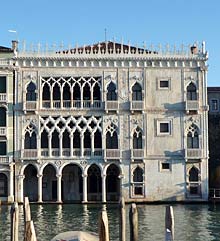 Der Palazzo Ca d'Oro in Venedig