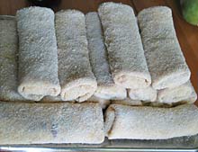 Panierte Pfannkuchen