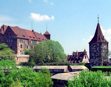 Blick auf die Kaiserburg