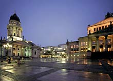 Nachts auf dem Gendarmenmarkt