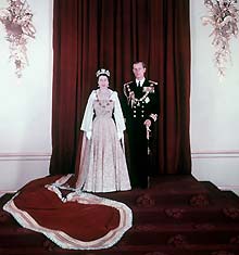 Queen Elizabeth II und Prinz Phillip