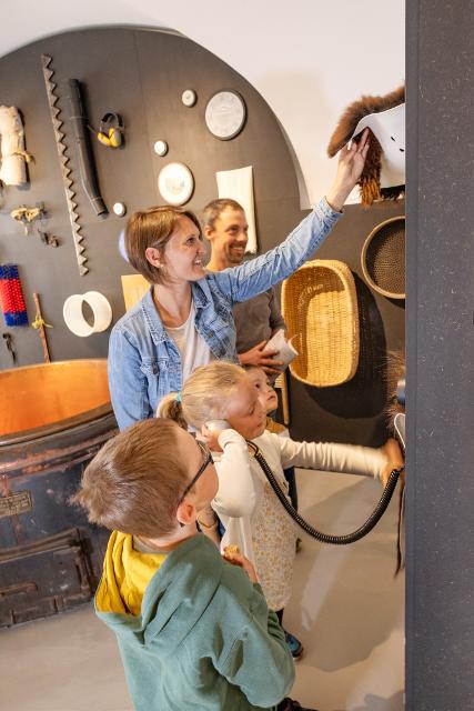 Interaktive Ausstellung im Museum Rheinwald