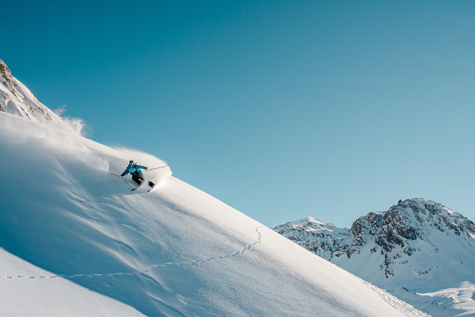 Freeriden in Tignes
