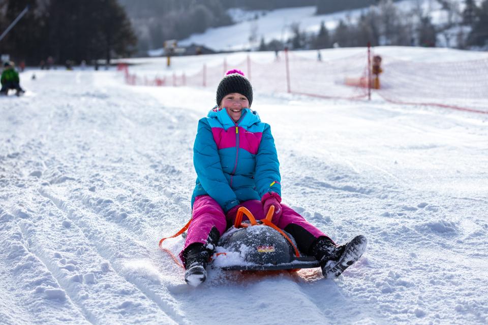Rodeln im Skigebiet Willingen