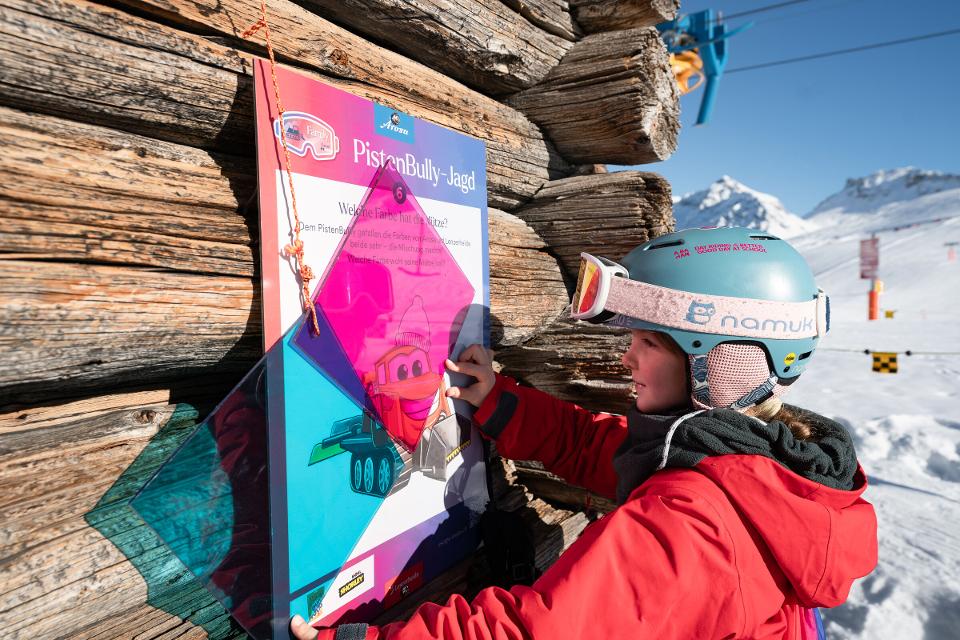 Escaperoutes Pistenbully-Jagd in Arosa Lenzerheide