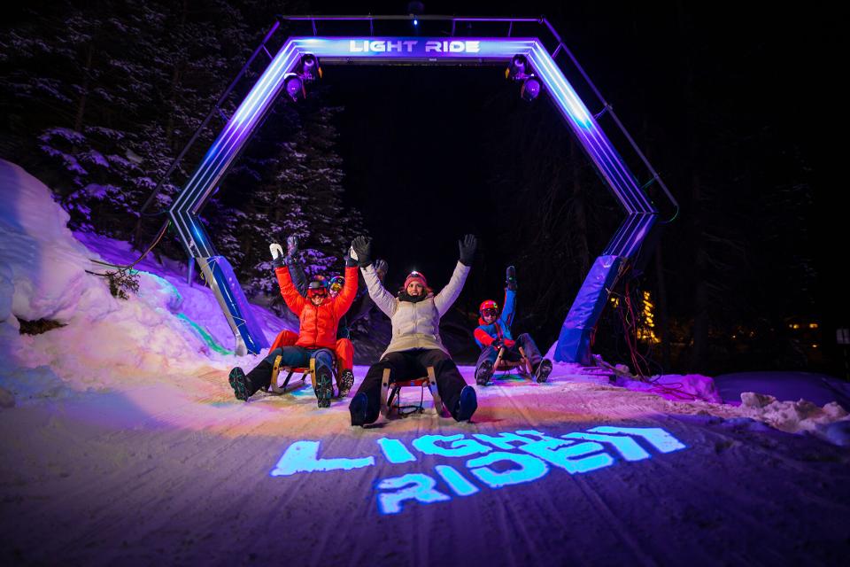 Light Ride Lenzerheide an der Talstation Rothorn