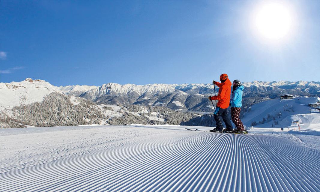 Ausblick vom Skigebiet Nassfeld