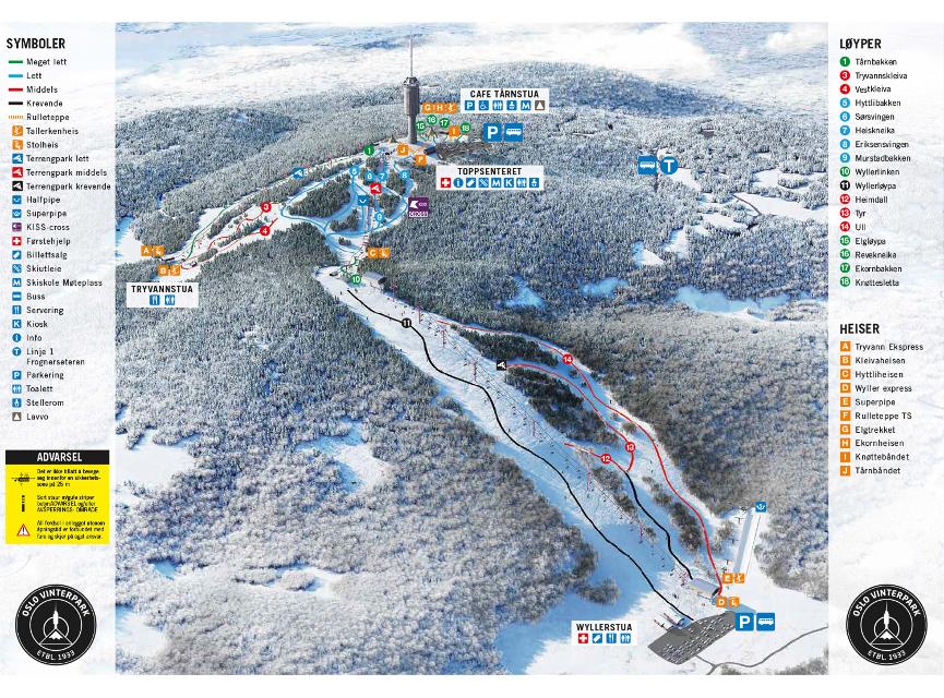 Skigebiet Skimore Oslo Skiurlaub Skimore Oslo Winterurlaub