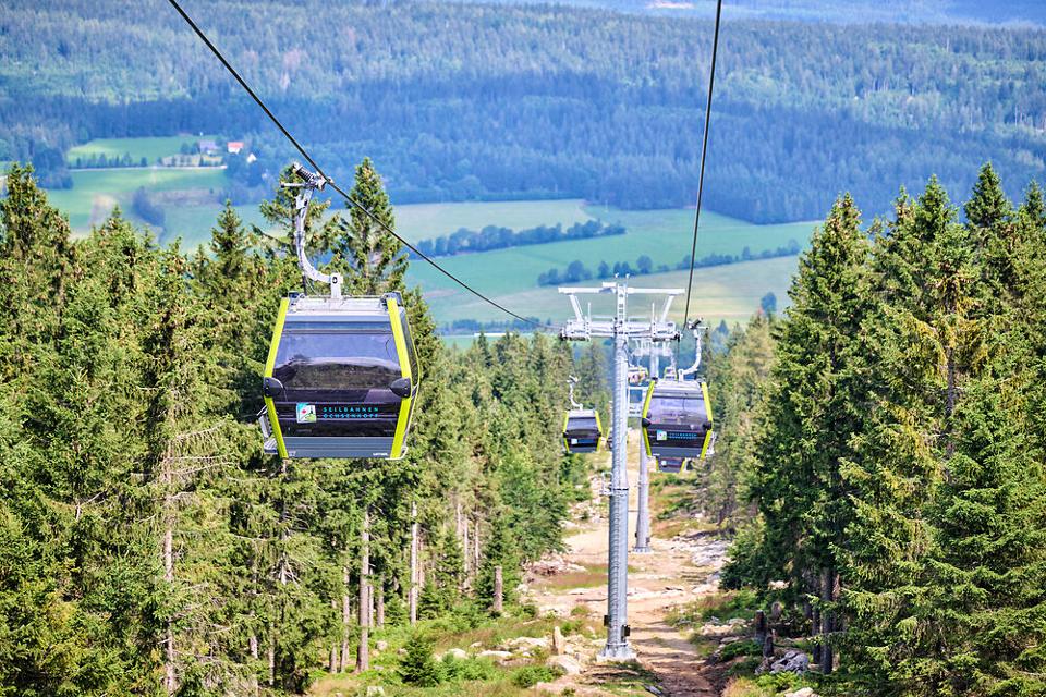 Neue Seilbahnen auf dem Ochenkopf