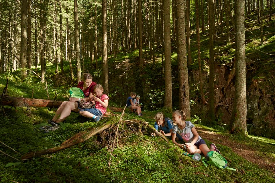 Entdeckungstour mit dem Naturforscherrucksack