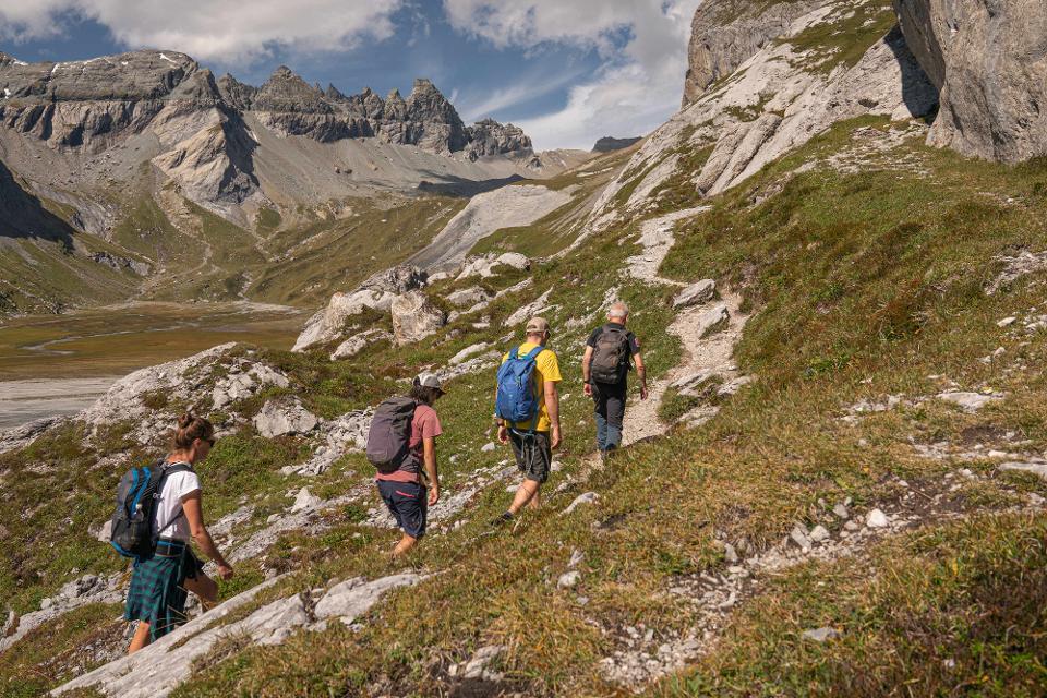 Wandern in der Region Flims Laax Falera