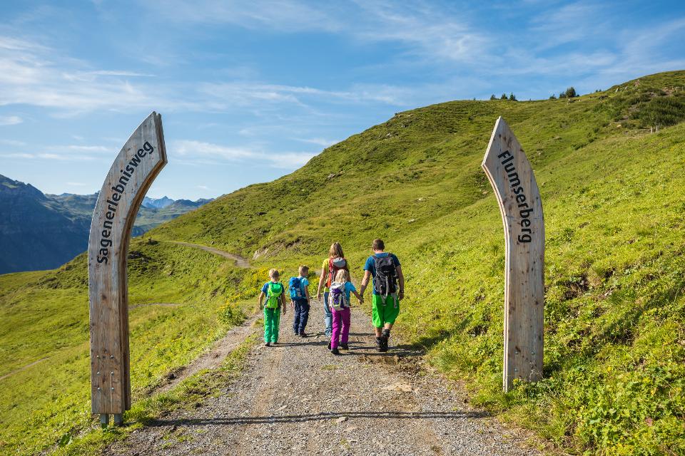 Sagenerlebnisweg Flumserberg