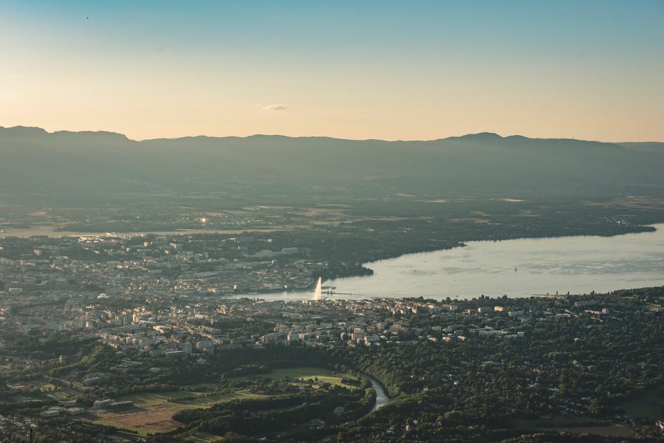 Keystory Geneve mit Dawa Sherpa, auf dem Genfer Hausberg Saleve