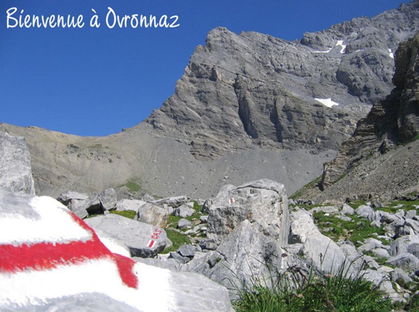 Aufstieg zur Cabane Rambert