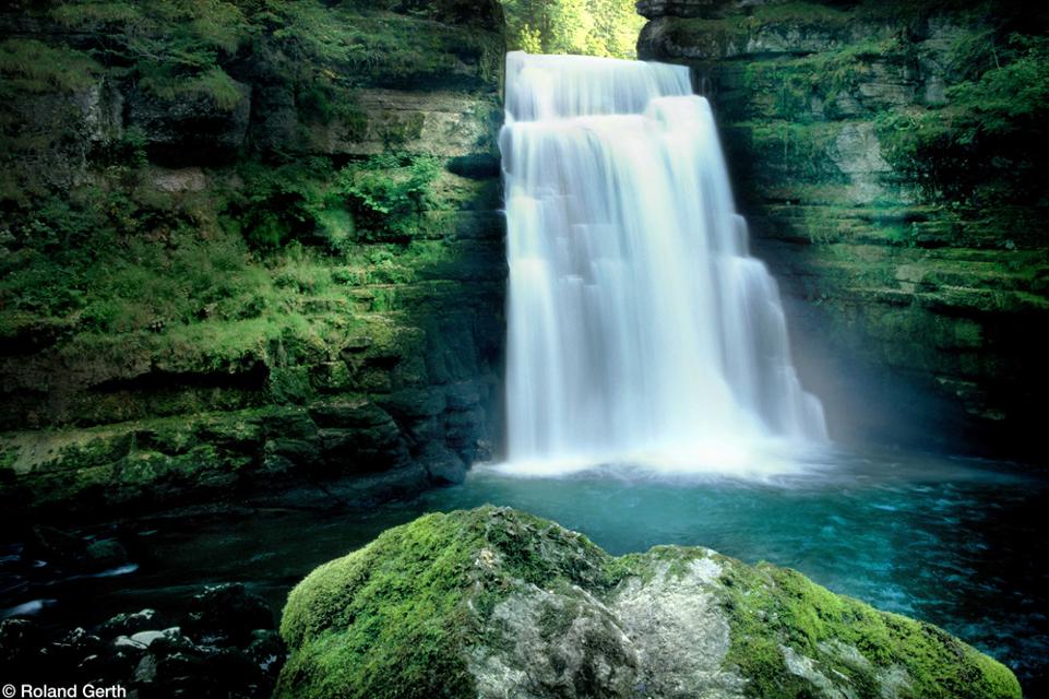 Wasserfall der Doubs