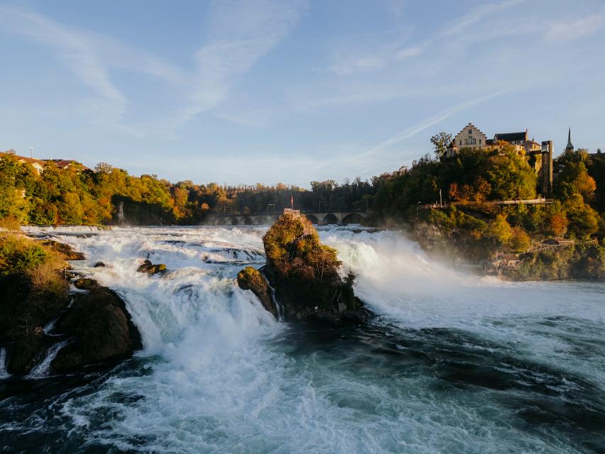 Spektakulärer Rheinfall