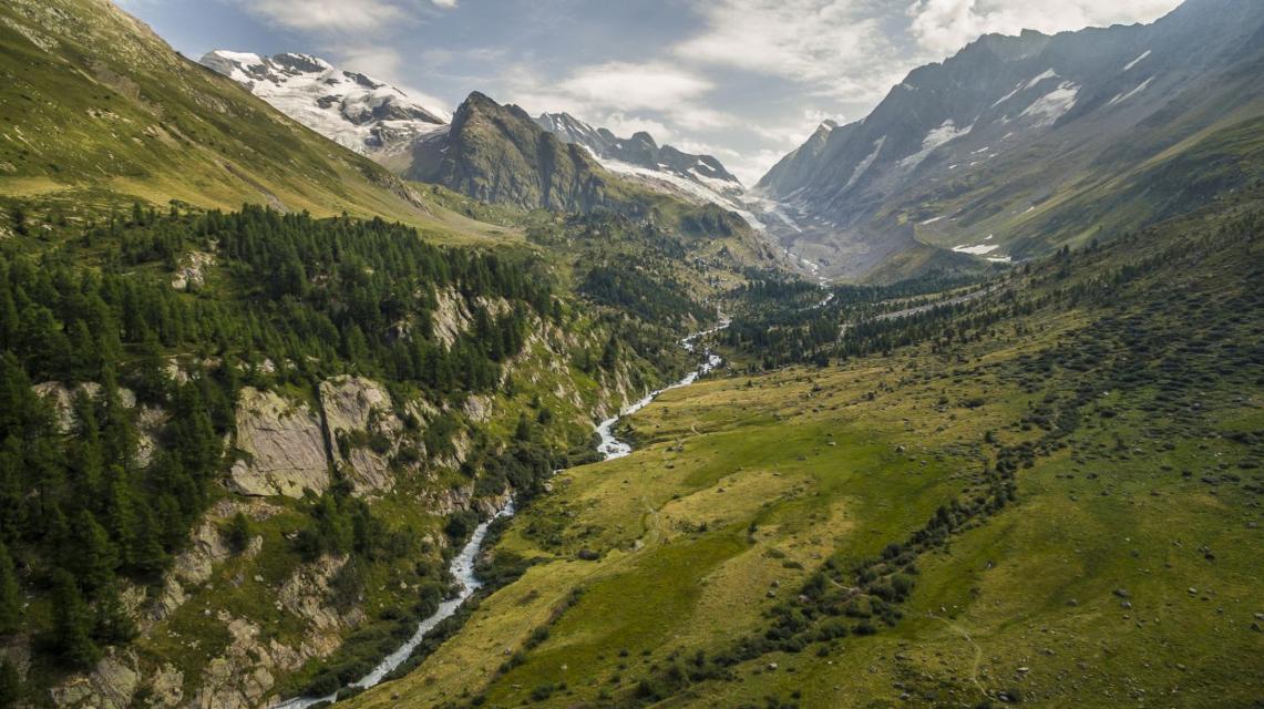Blick ins Lötschental