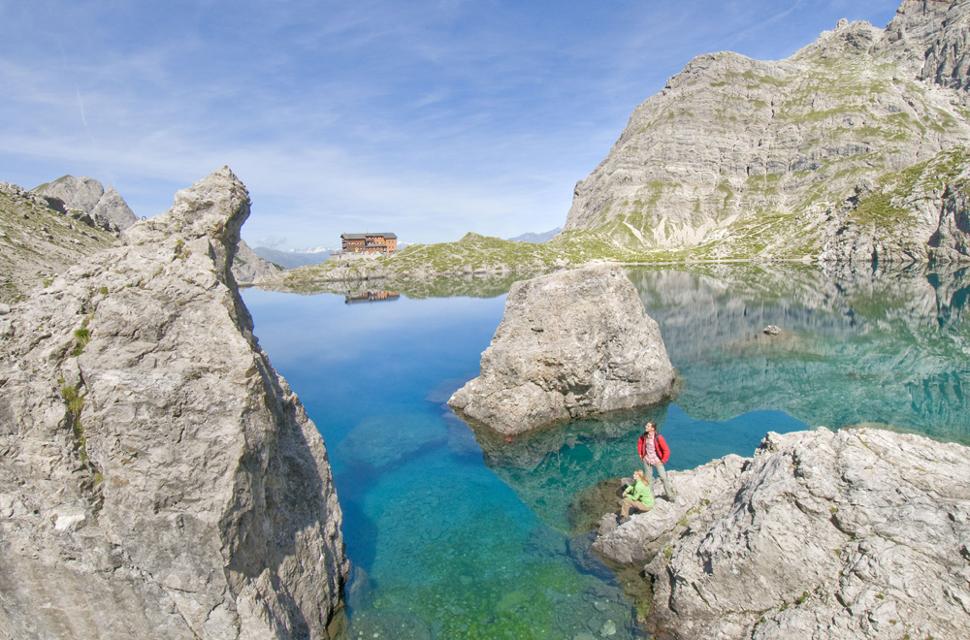 Laserzsee in den Lienzer Dolomiten