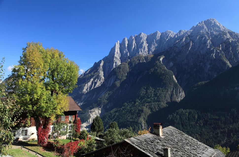 Blick in die Lienzer Dolomiten