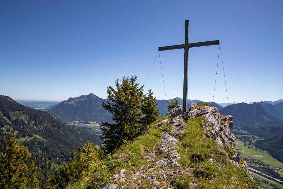 Gipfelkreuz am Hornbergle