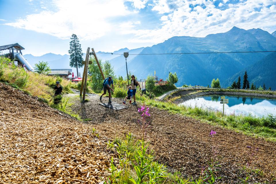 Sunny Mountain in Kappl