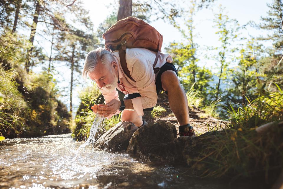 Erfrischung am Wegesrand