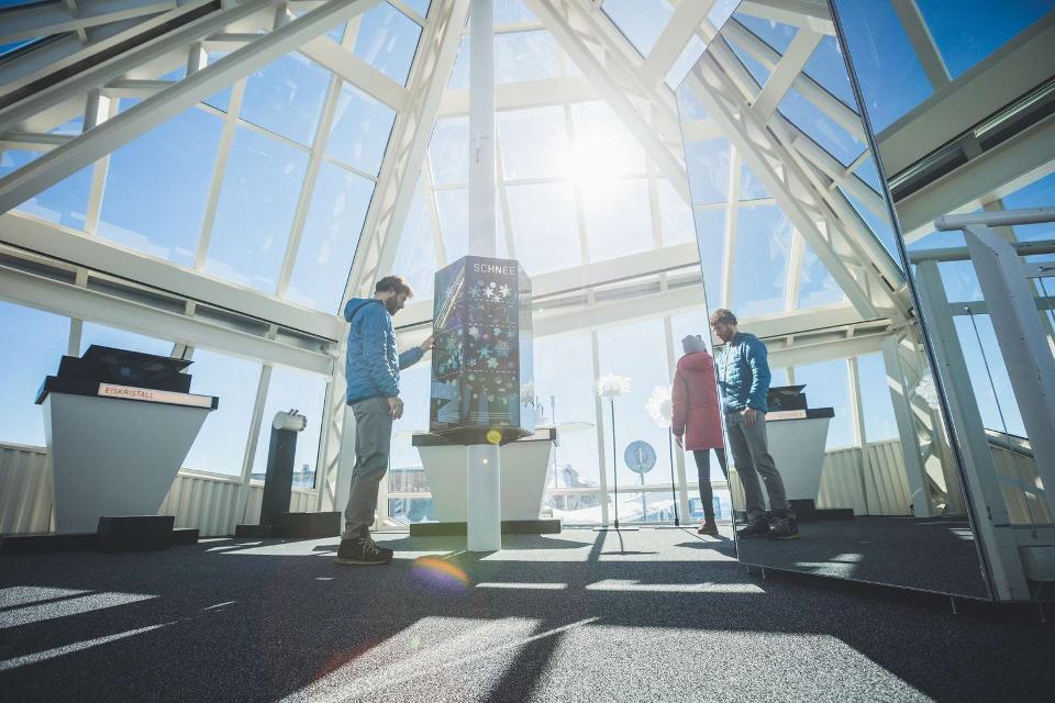 Auf dem Gipfel der Zugspitze