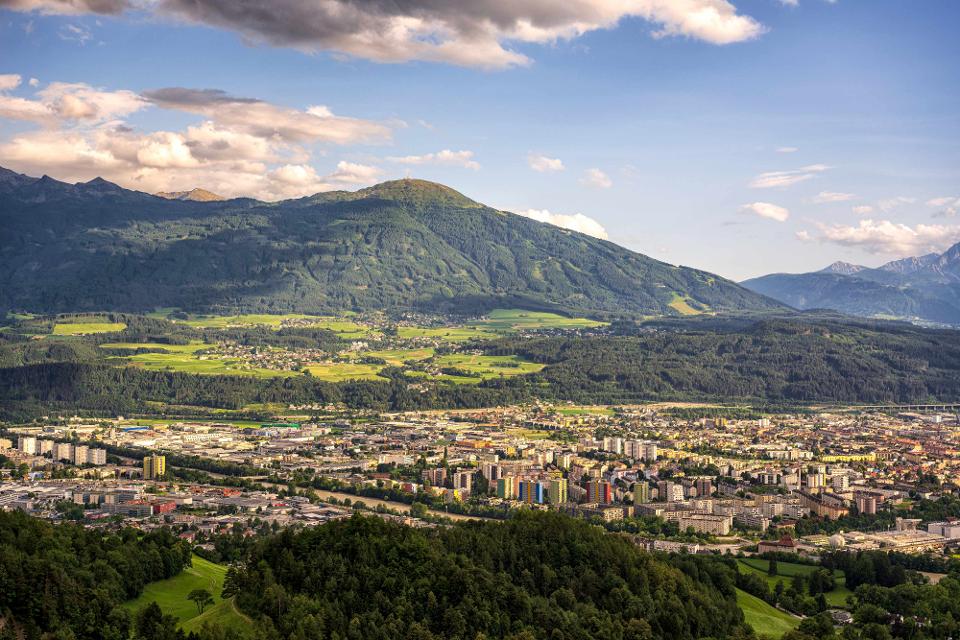 Blick auf Innsbruck