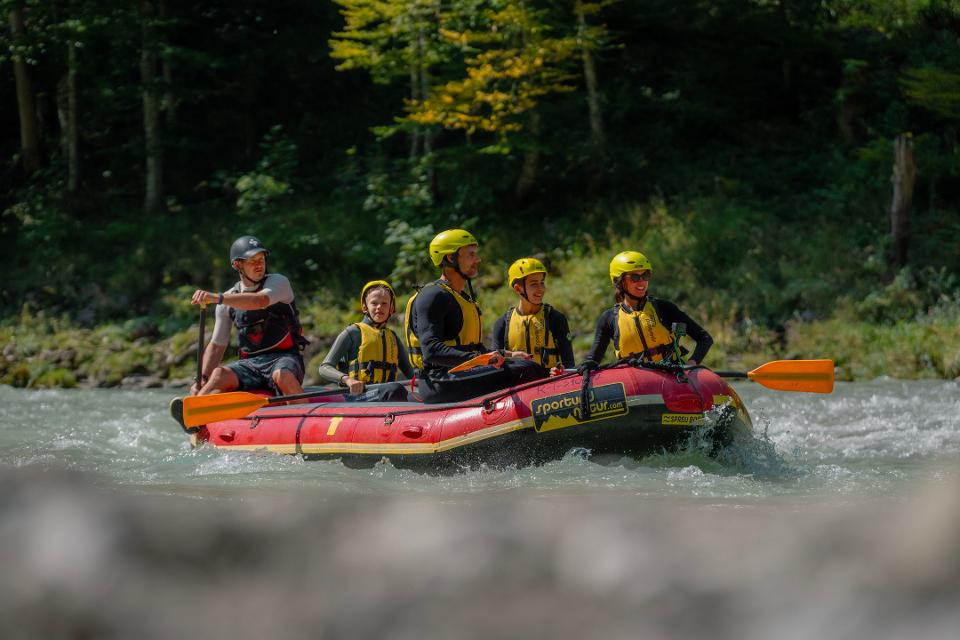 Rafting Kössen