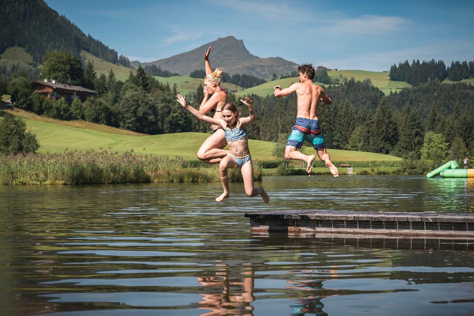 Baden im wasserreichen Pillerseetal