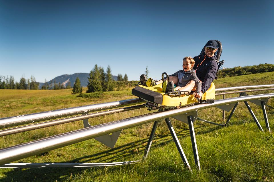 Sommerrodelbahn im Pillerseetal