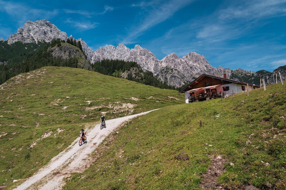 Mountainbiker finden im Pillerseetal viele Tourenmöglichkeiten