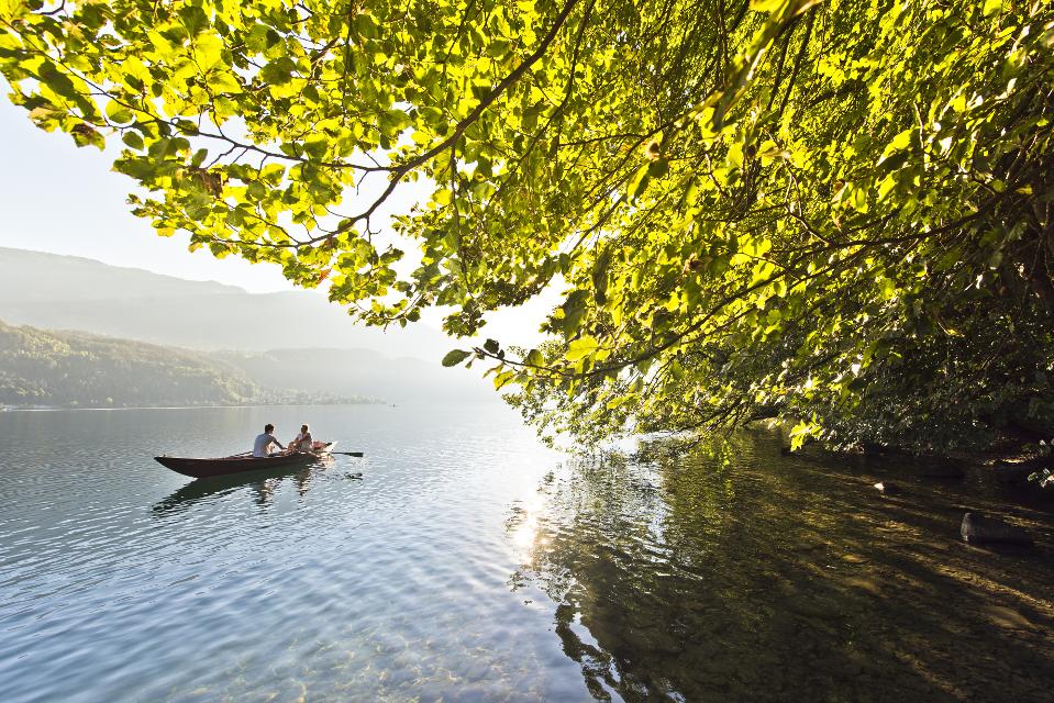Gemütliche Bootstour auf dem ruhigen Millstätter See