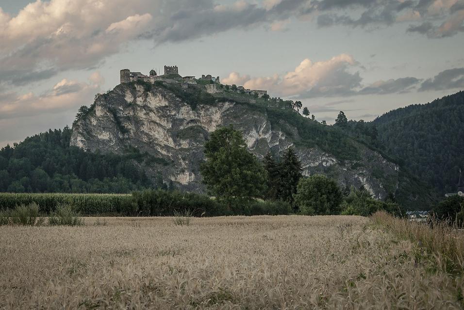 Burg in Griffen in den Nockbergen