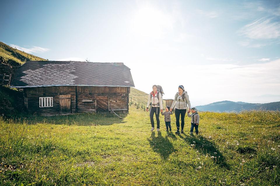 Familienwanderung in den Nockbergen