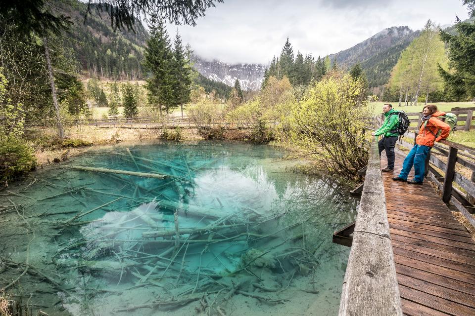 Naturdenkmal Meerauge im Bodental im Rosental
