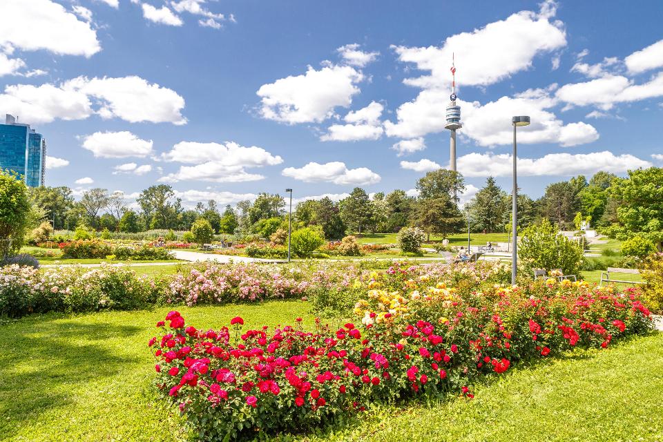 In den Wiener Stadtgärten fand das 60-Jährige Jubiläum des Donauparks statt.