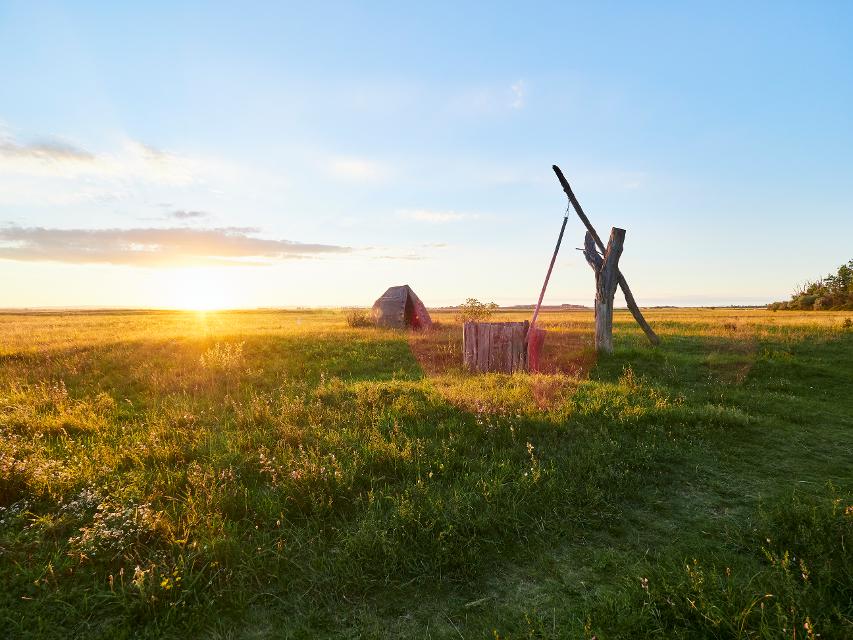 Ziehbrunnen bei der Langen Lacke