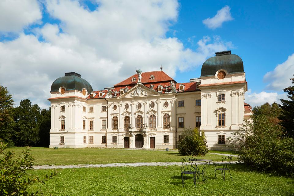 Schloss Ruegers im Waldviertel von vorne