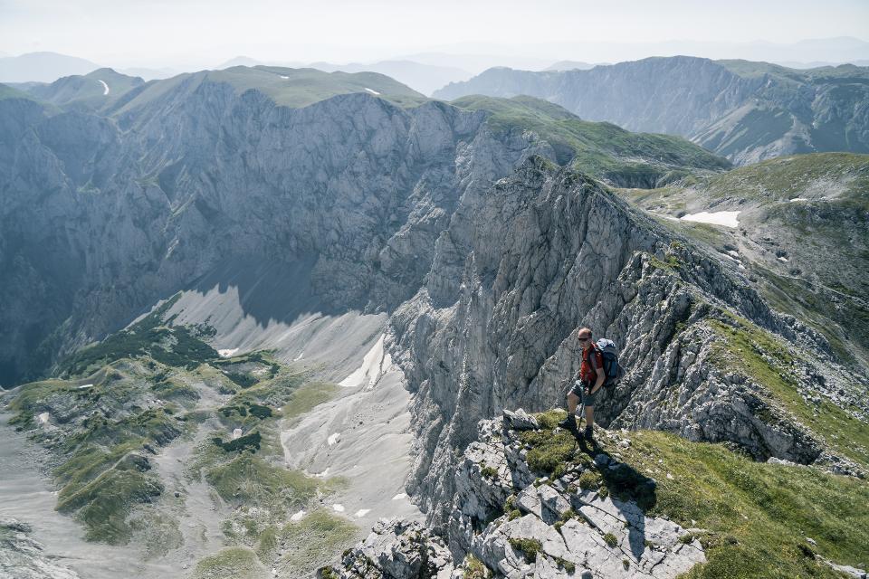 Bergsteiger in der Hochsteiermark