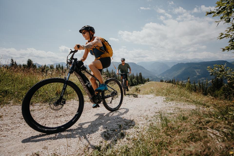 Biken auf der Mariazeller Bürgeralpe