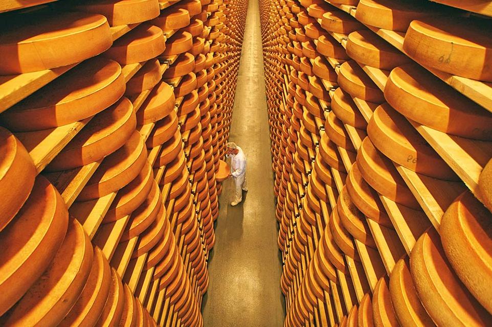 Käsekeller in der Käsestraße Bregenzerwald /